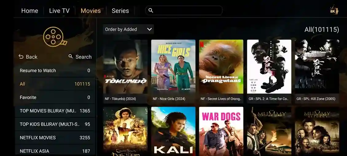 Preview 5 - Xooms TV Premium IPTV Subscription