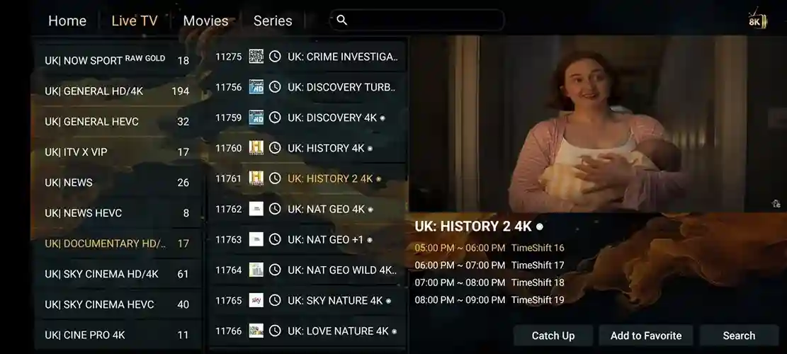 Preview 6 - Xooms TV Premium IPTV Subscription